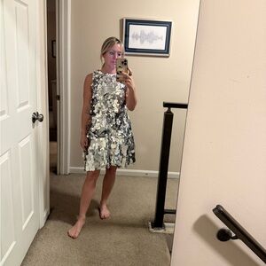 Mac Duggal Elegant Sequin Sleeveless Dress